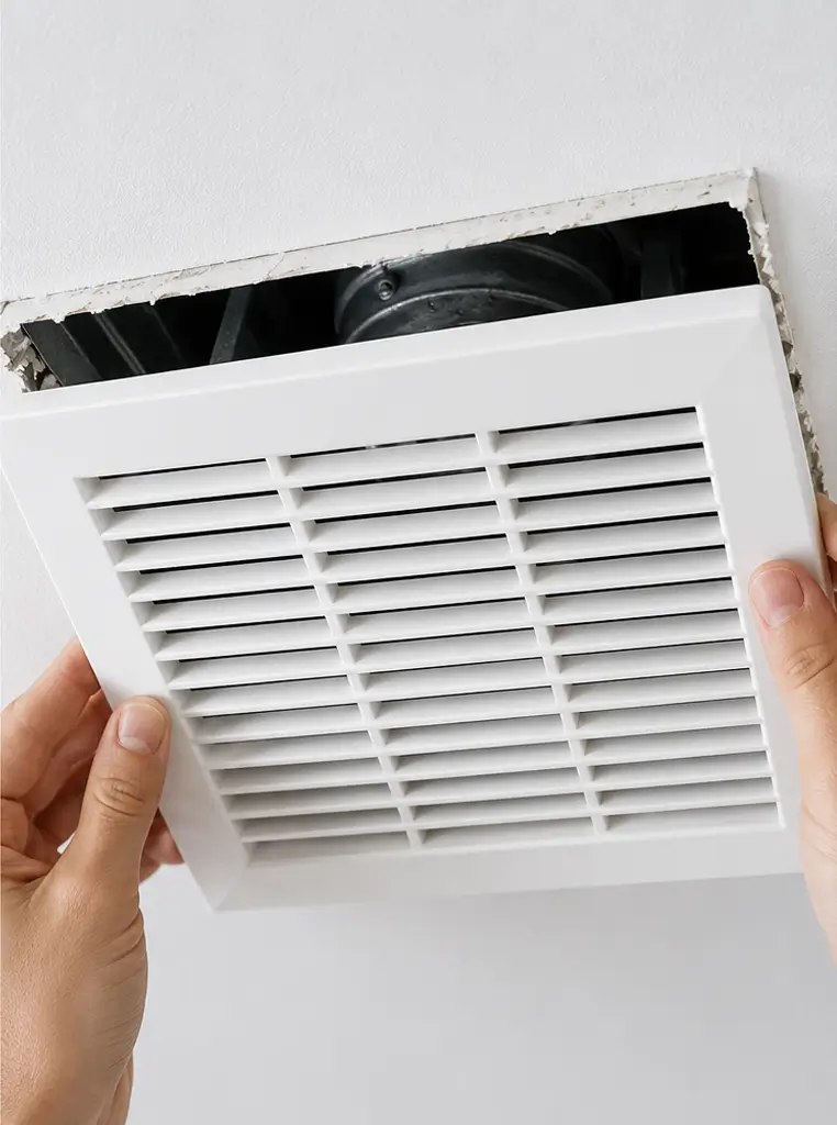 After Air Vent Cleaning Results