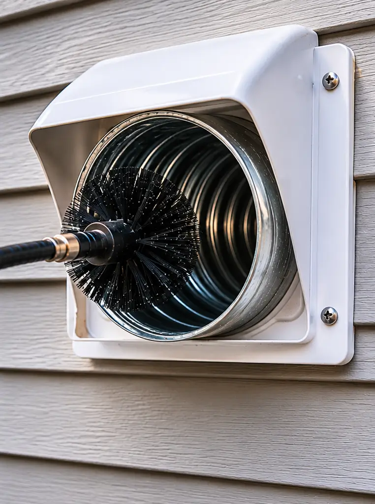 After Dryer Vent Cleaning
