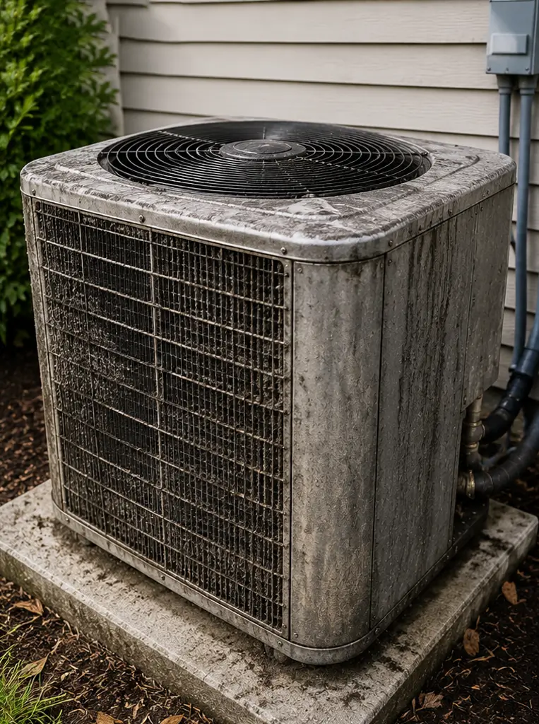 Before AC Repair Service Results