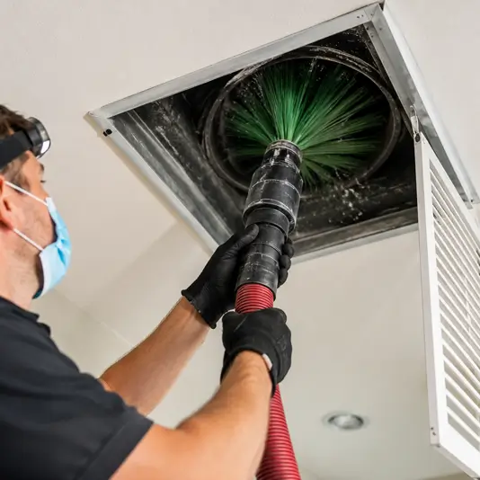 Air Duct Cleaning Results, Conroe TX